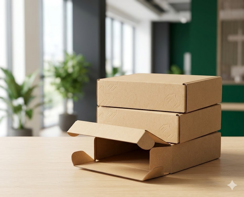 Premium kraft mailer boxes and sustainable custom packaging